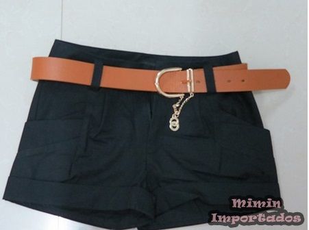 Shorts com cinto - cód.095