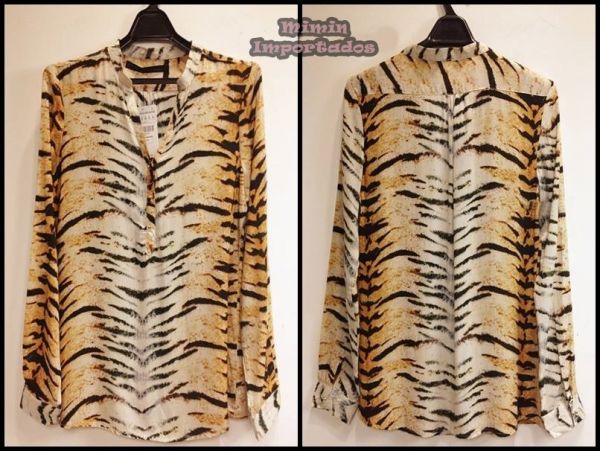 Camisa Animal Print - cód.116